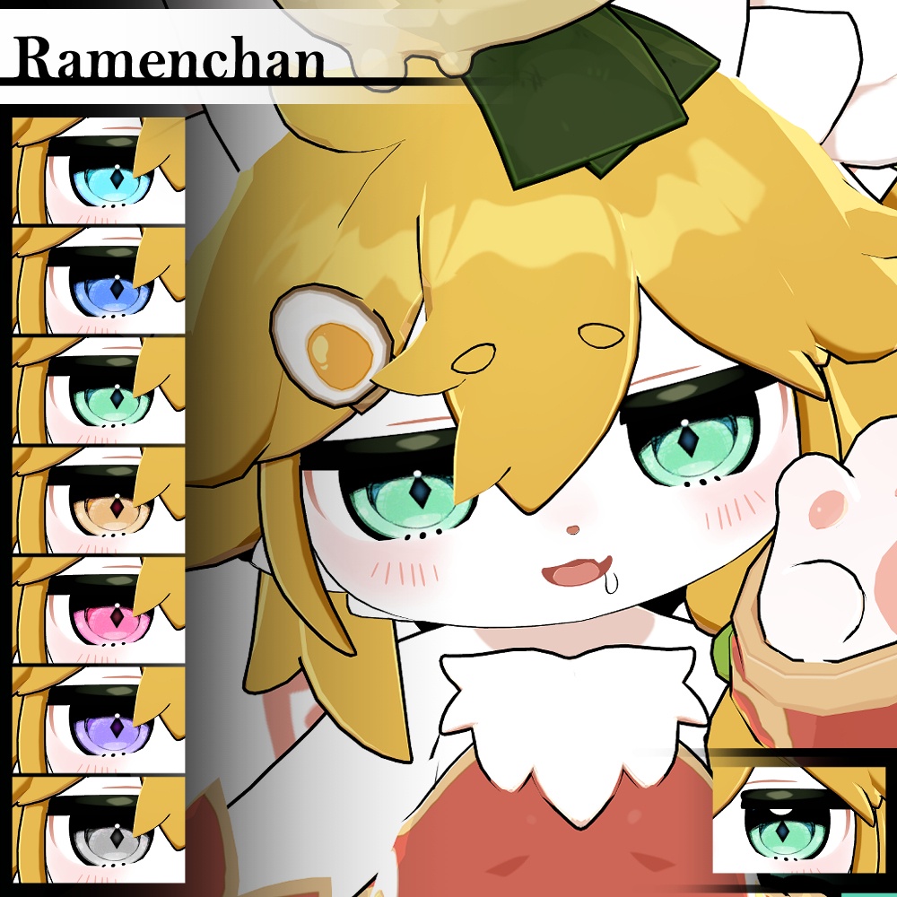 【複数アバター対応】Vol.2ダリラアイ【Eye texture】