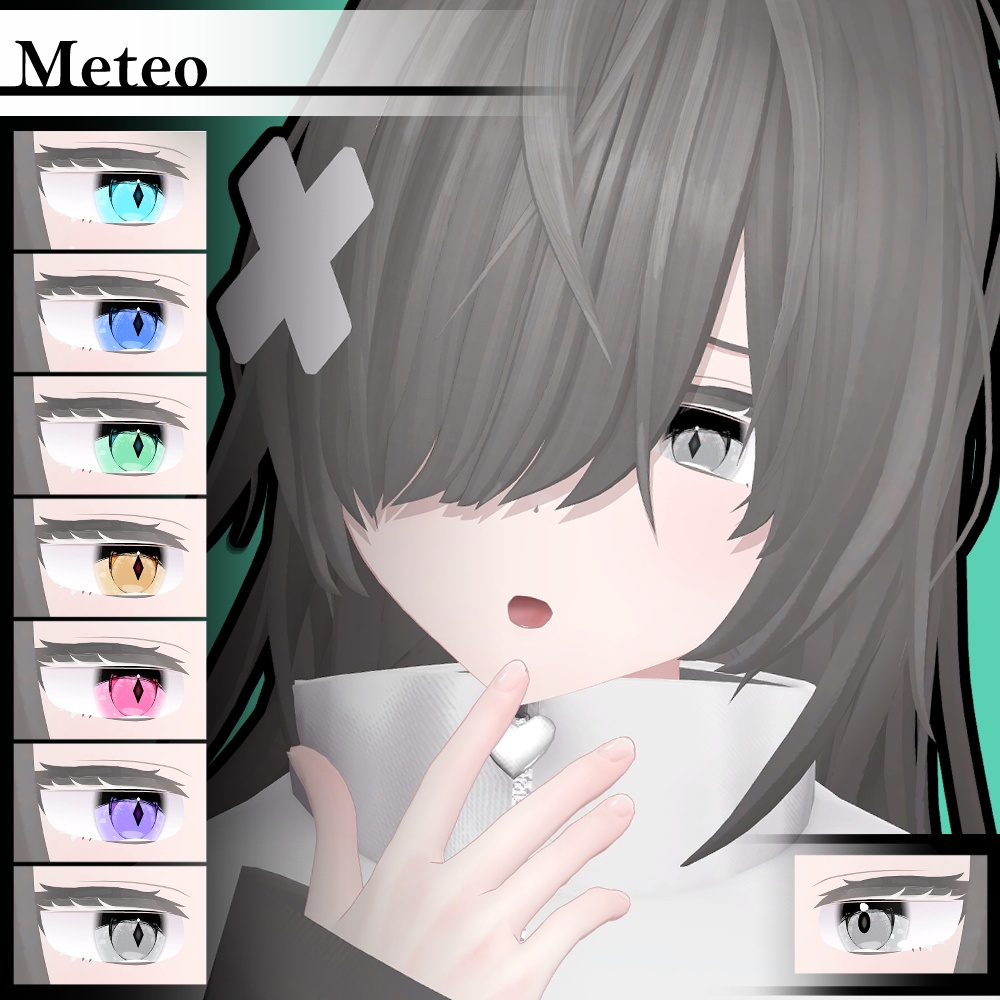 【複数アバター対応】Vol.2ダリラアイ【Eye texture】