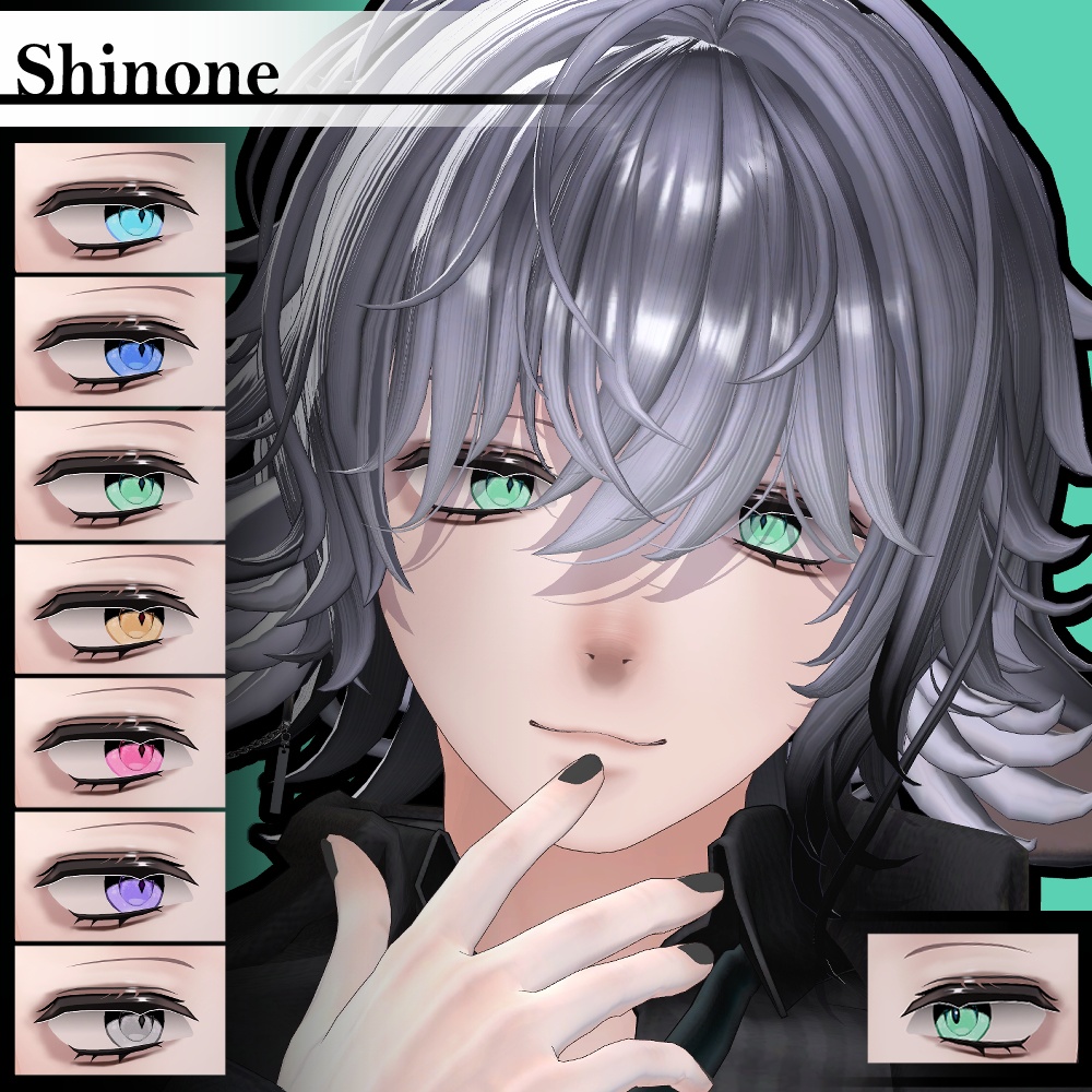 【複数アバター対応】Vol.2ダリラアイ【Eye texture】