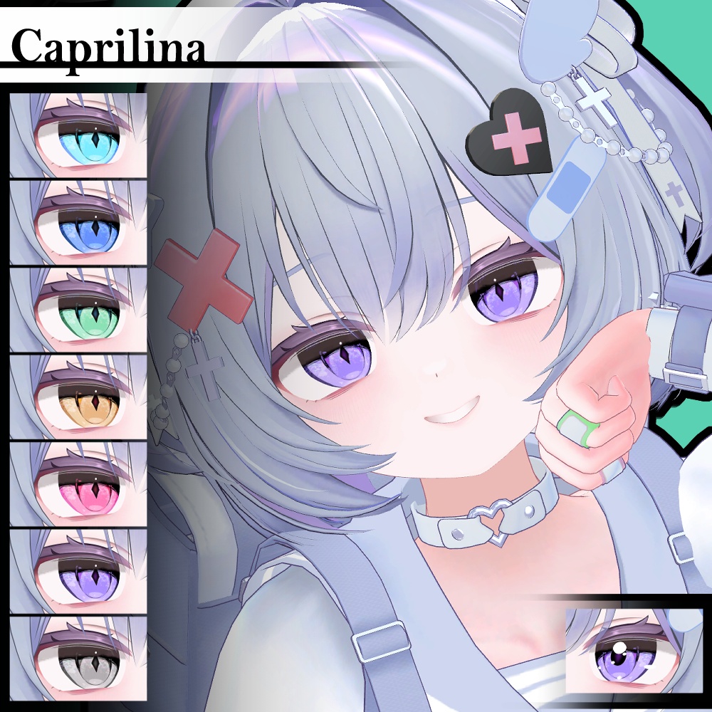 【複数アバター対応】Vol.2ダリラアイ【Eye texture】