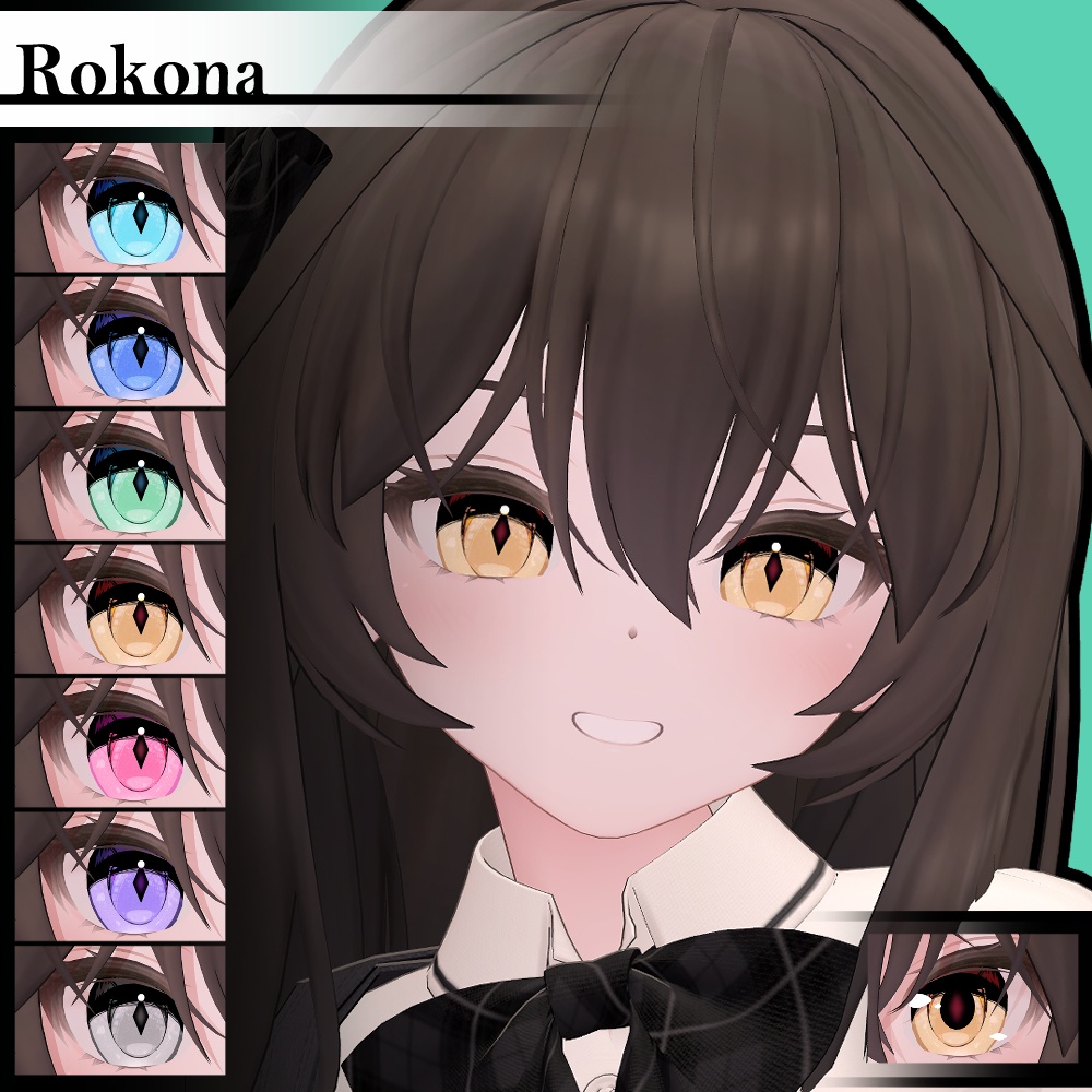 【複数アバター対応】Vol.2ダリラアイ【Eye texture】