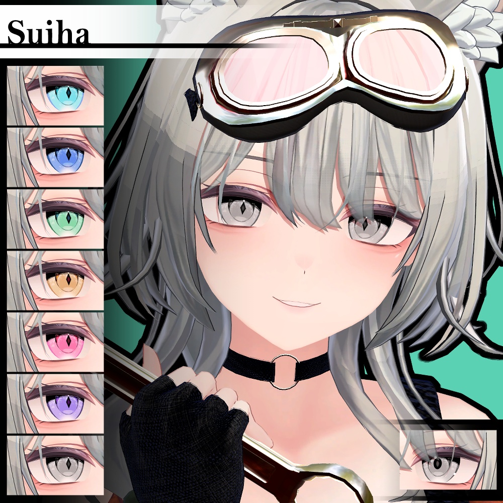 【複数アバター対応】Vol.2ダリラアイ【Eye texture】