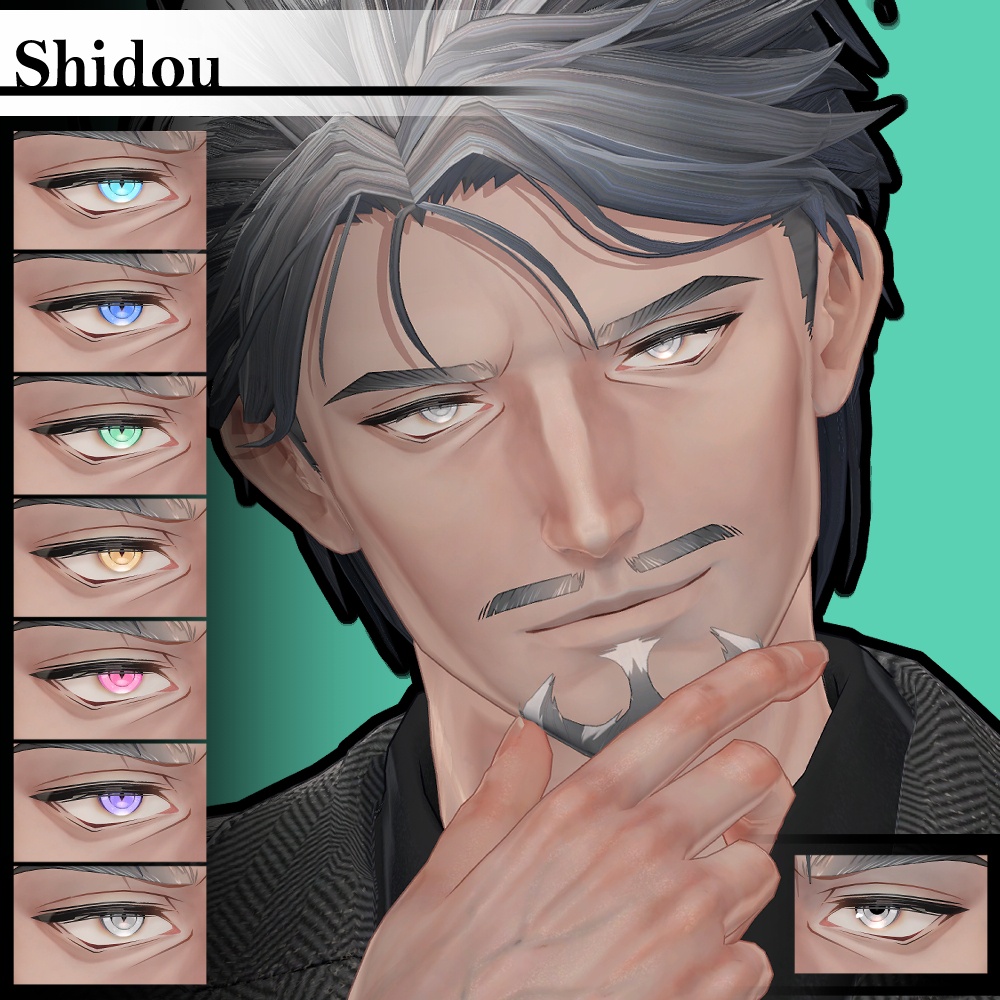 【19アバター対応】Vol.4ダリラアイ【Eye texture】