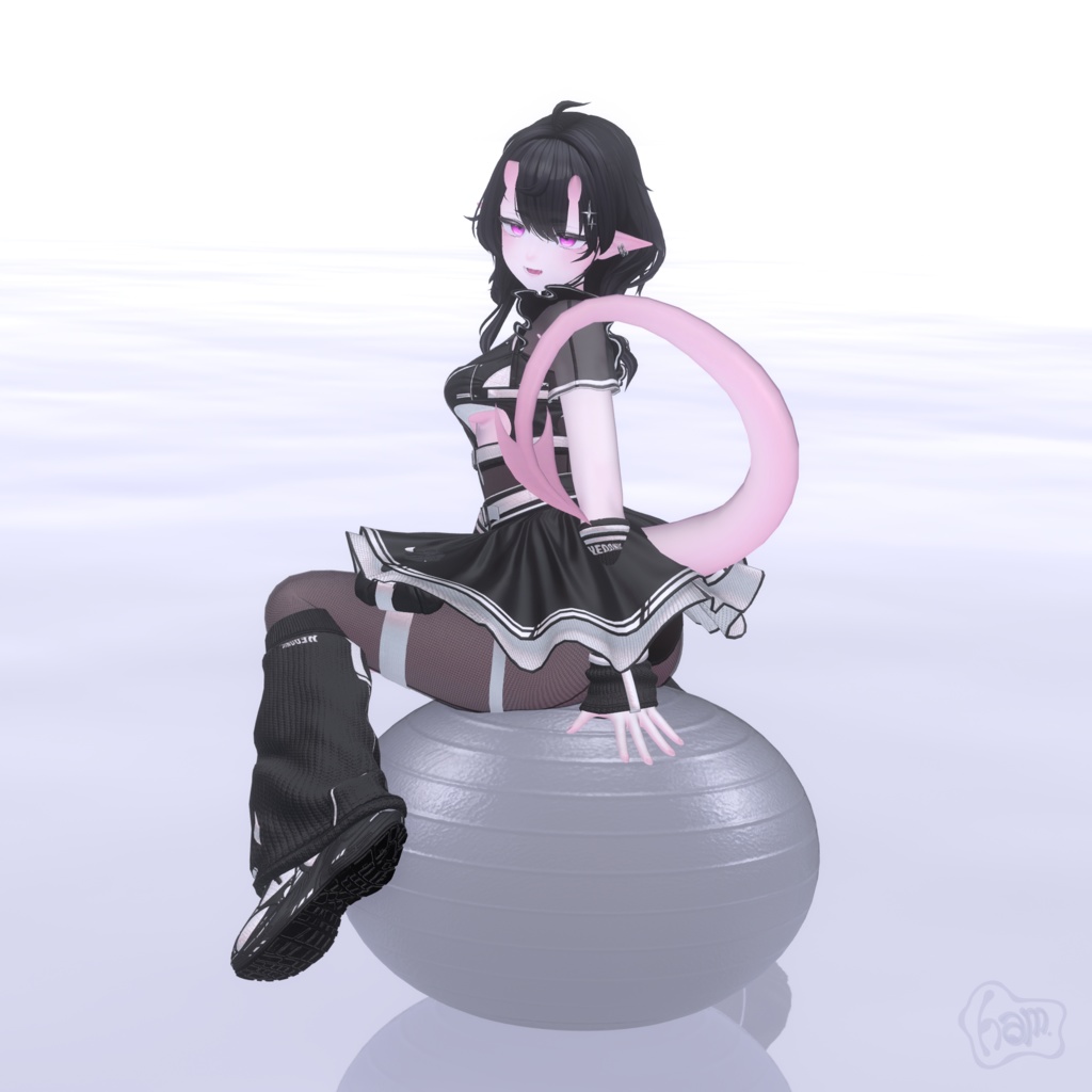 【VRC想定・MA対応】バランスボール Balance Ball【アクセサリー】