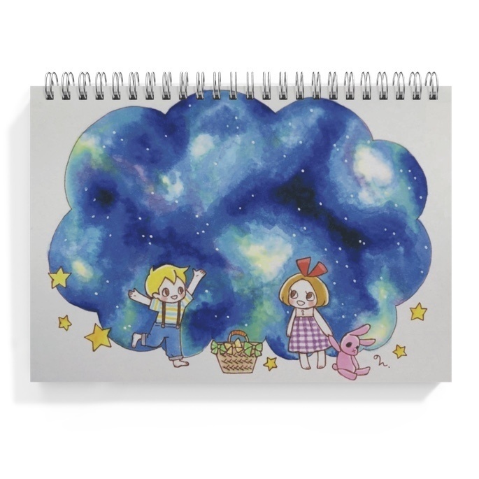 チコミロ 夜空bagリングノート