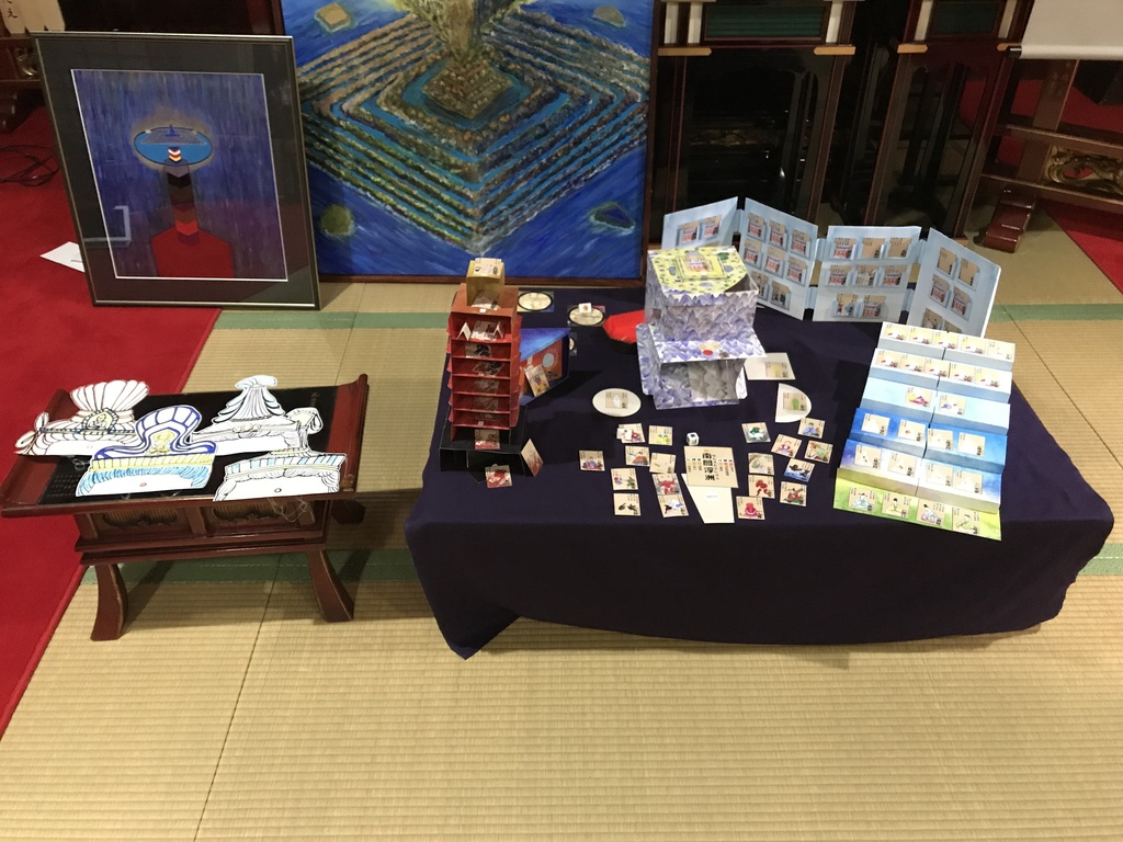 浄土双六ペーパークラフト(送料こみ)(サムネイル画像にある白い箱には入っていません)