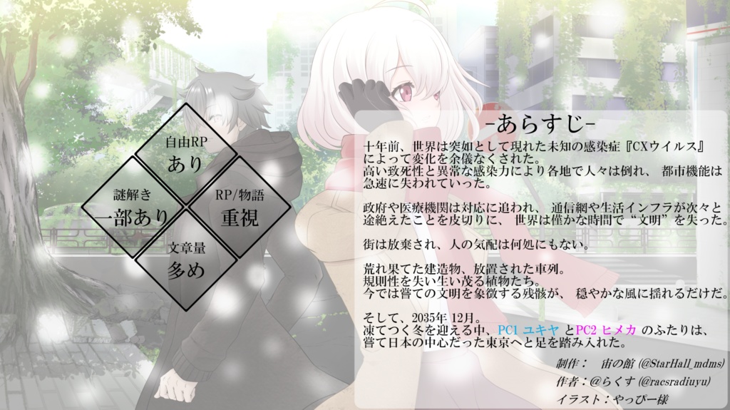 ストーリープレイング「世界の果てで瞬いて~The Silence Glow~」