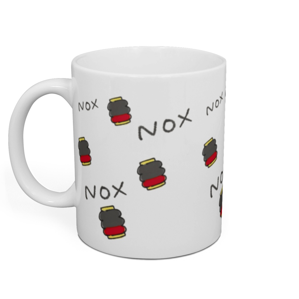 〈Apex〉ガストラップ柄マグ