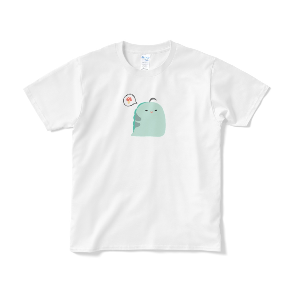 うつぼくんとキノコさんtシャツ あんもーめんと Booth