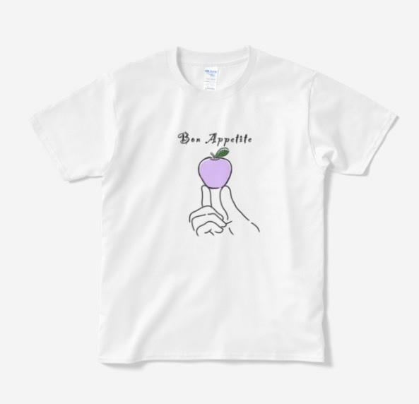 〈受注〉毒りんごTシャツ