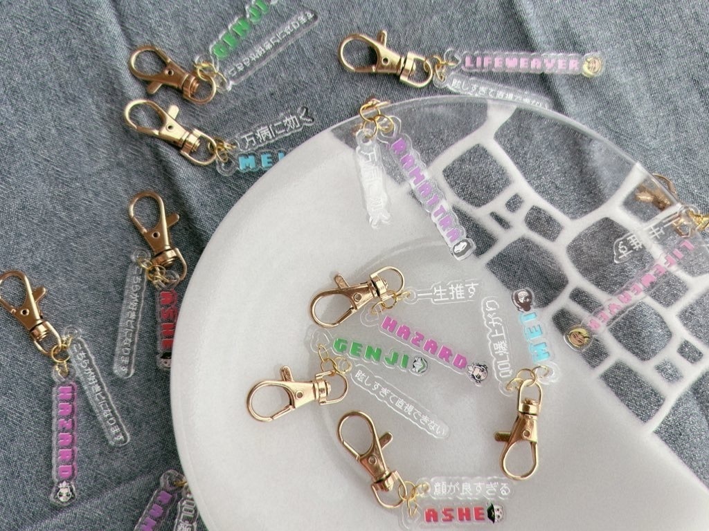 キャラネームアクキー