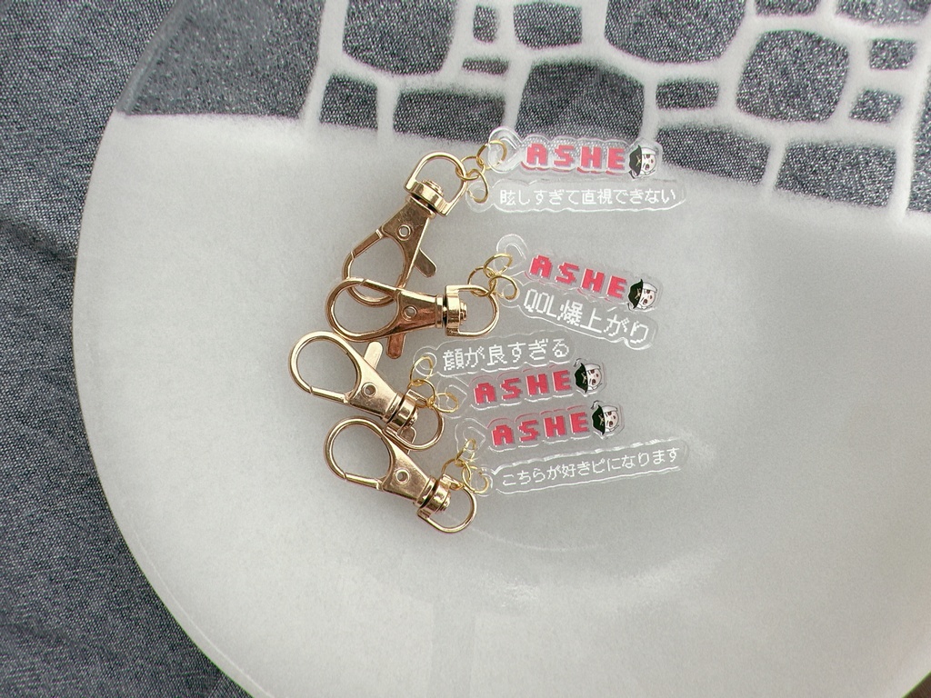 キャラネームアクキー