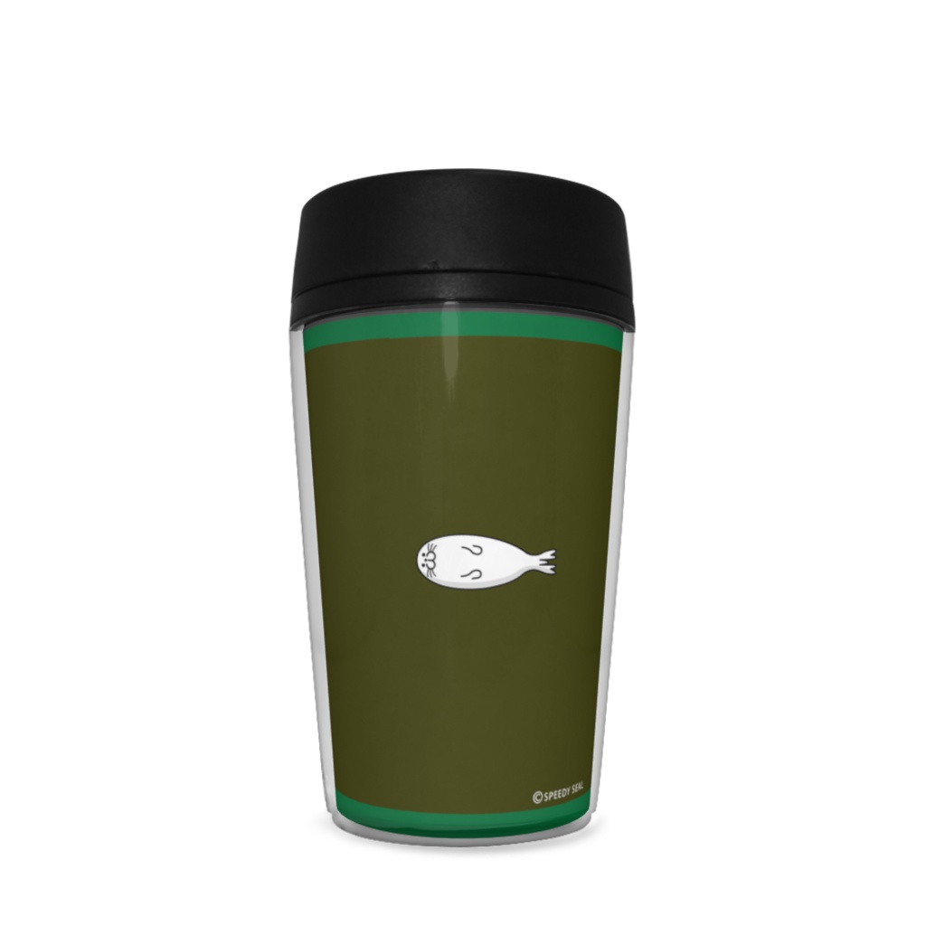 タンブラー「SPEEDY SEAL」 アザラシ サーフィンタイプ