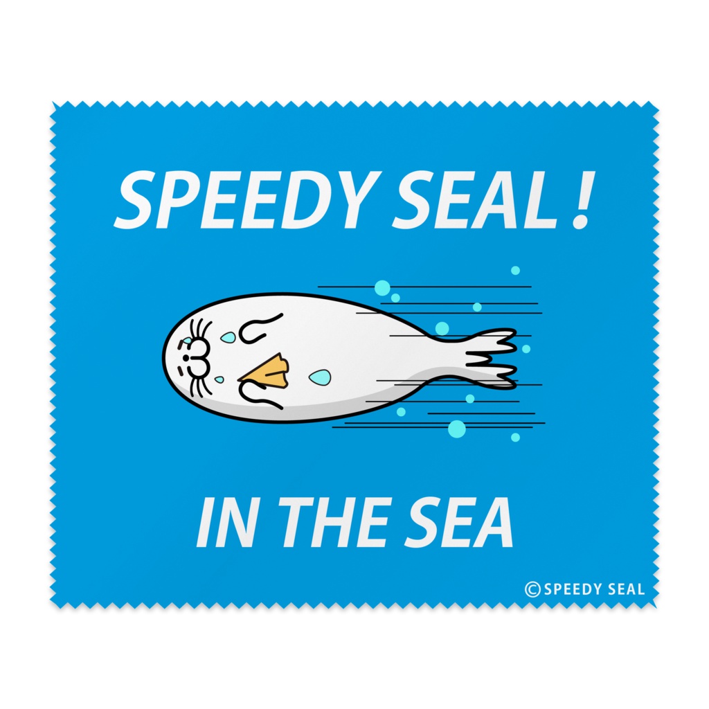 メガネ拭き Speedy Seal アザラシ しくしくタイプ Speedy Seal Booth