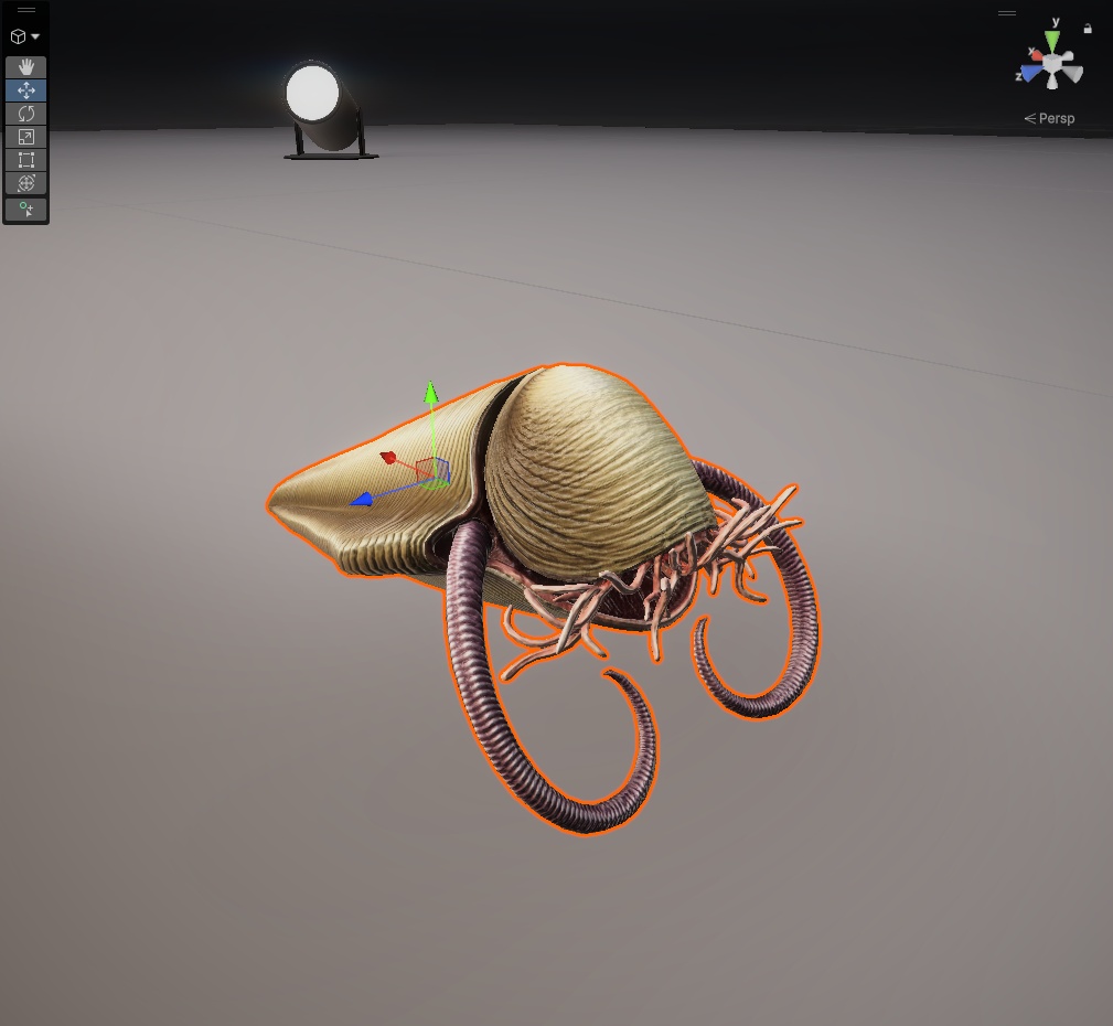 【3Dモデル】ヒオリテス(PBRテクスチャ・フルセット)+ Unityデータ