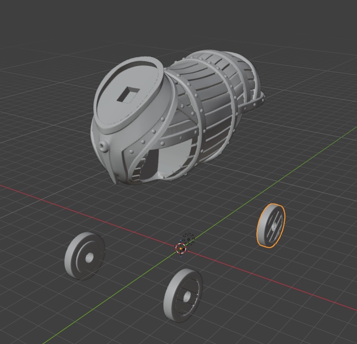 トロイの木馬 3Dモデル【Blender / FBX / 3Dプリント対応】