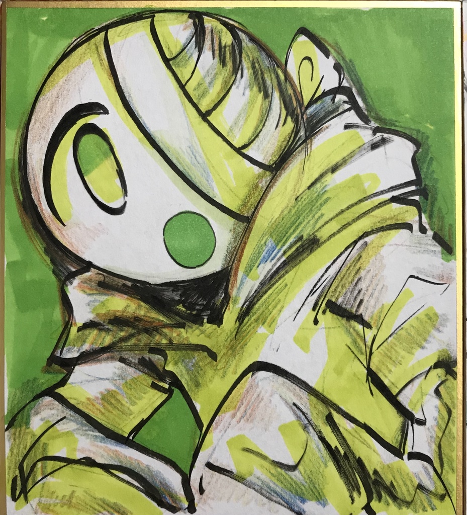 創作色紙【チーティ】