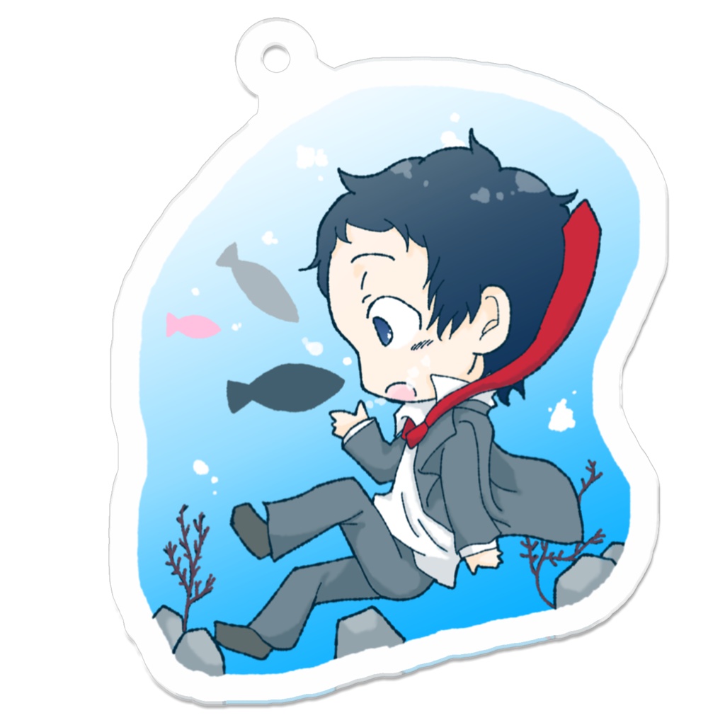 ぶくぶく足立さんアクキー