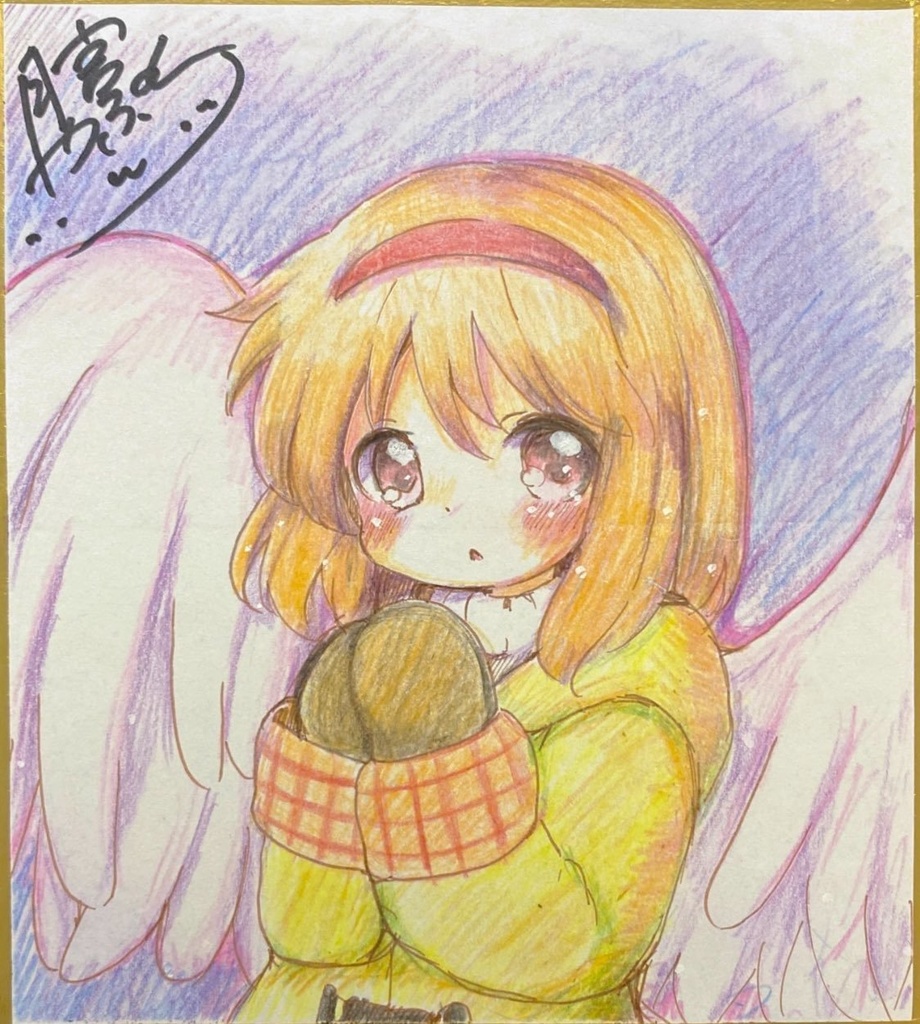 【一般販売】Kanon 月宮あゆ ミニ色紙