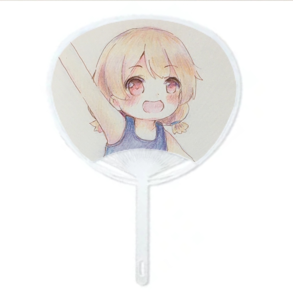 【一般販売】ミニうちわ わたてん ひなた