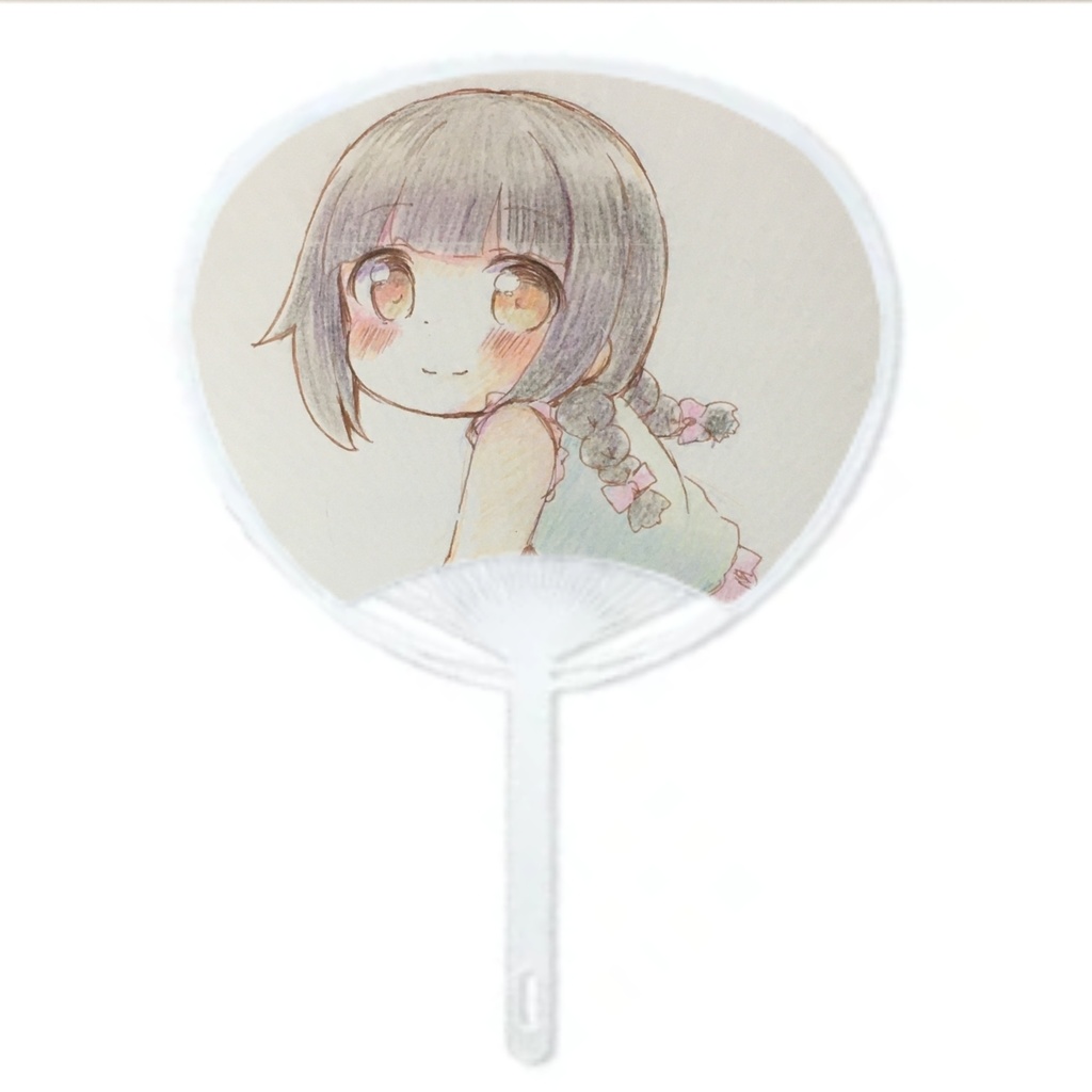 【一般販売】ミニうちわ わたてん ゆうちゃん