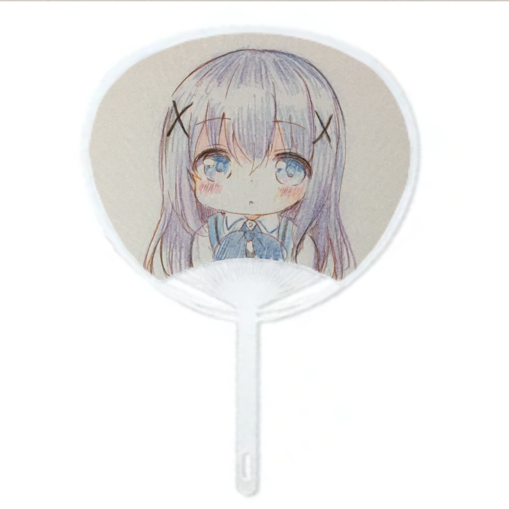 一般販売 ミニうちわ ごちうさ チノa ちびカフェonlineshop Booth