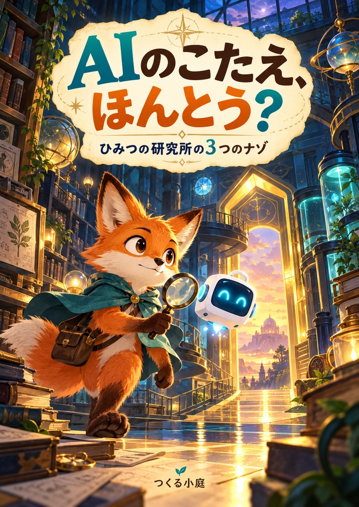 【PDF】AIのこたえ、ほんとう？｜ひみつの研究所の3つのナゾ