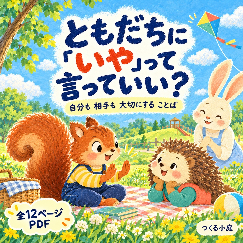 友だちに「いや」って言っていい?|親子で考える断り方と気もち【12ページPDF】