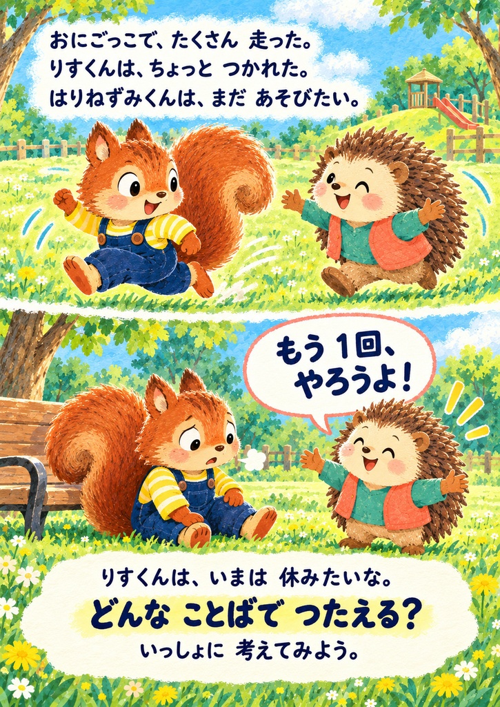 友だちに「いや」って言っていい?|親子で考える断り方と気もち【12ページPDF】