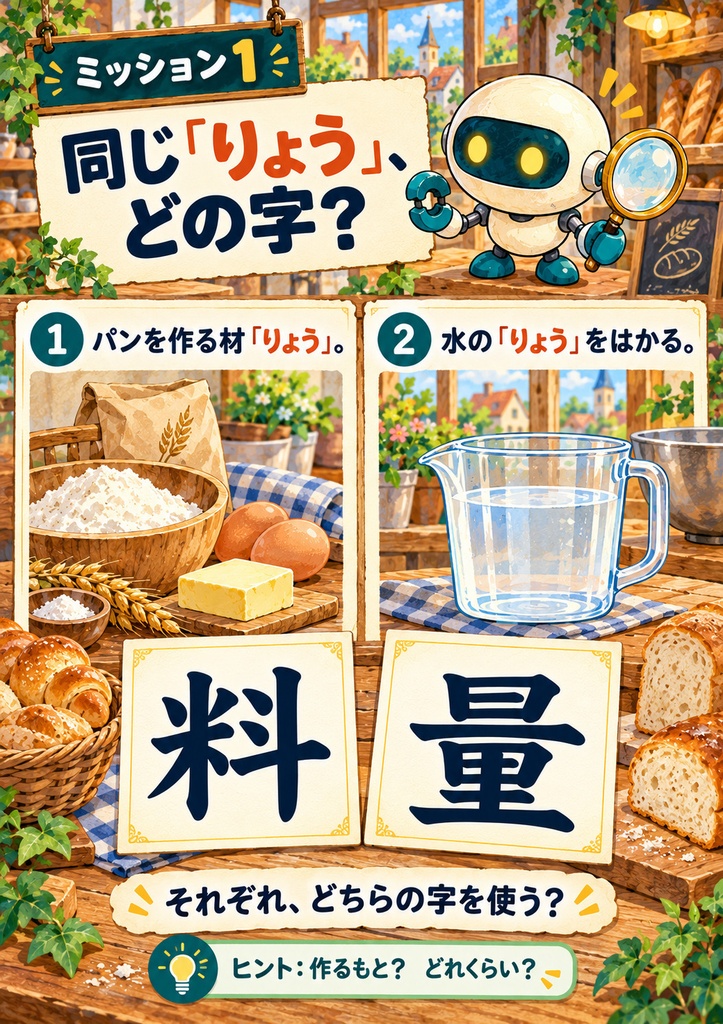 小4漢字ミスたんてい2|同じ読みの漢字を意味で選ぶ|24ページPDF