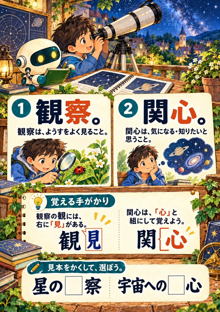小4漢字ミスたんてい2|同じ読みの漢字を意味で選ぶ|24ページPDF