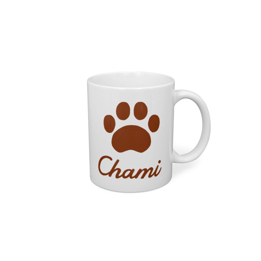ちゃみちゃま肉球マグカップ