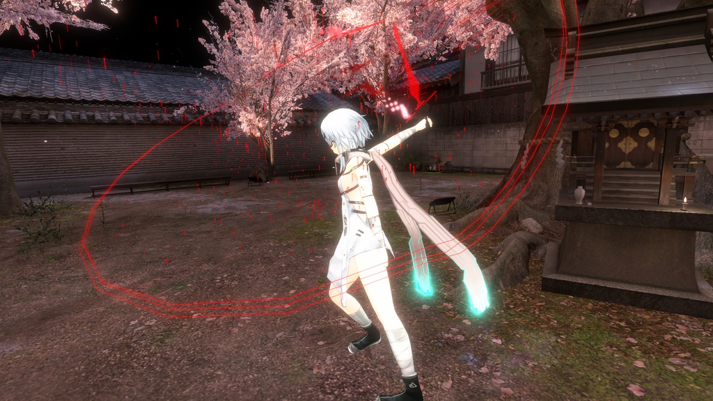 [VRChat] Particle Animation MusicSword - Ghost Ship
