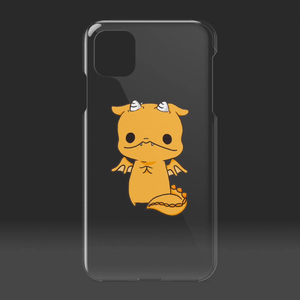 たつ吉のiPhone11クリアケース