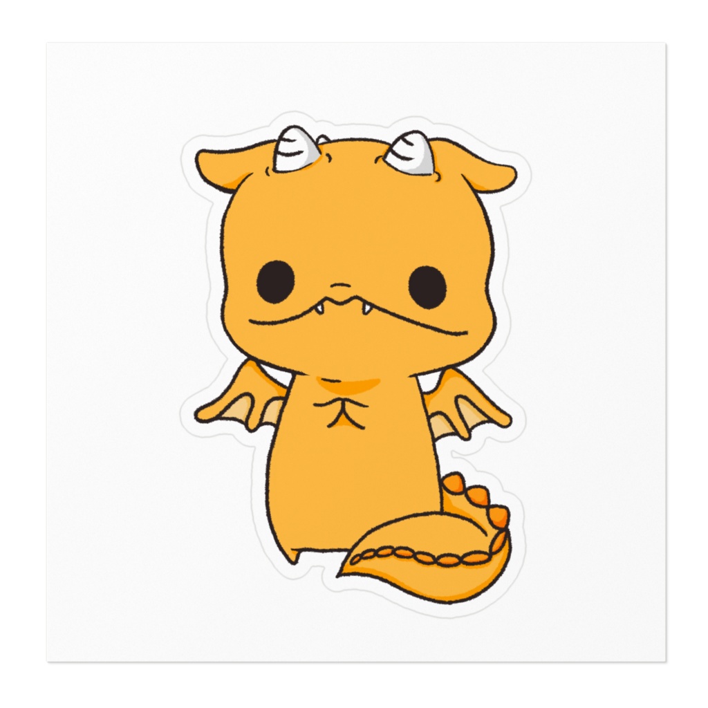 たつ吉のステッカー