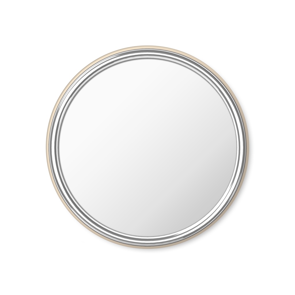 めんだこちゃんの缶ミラー*ORANGE*