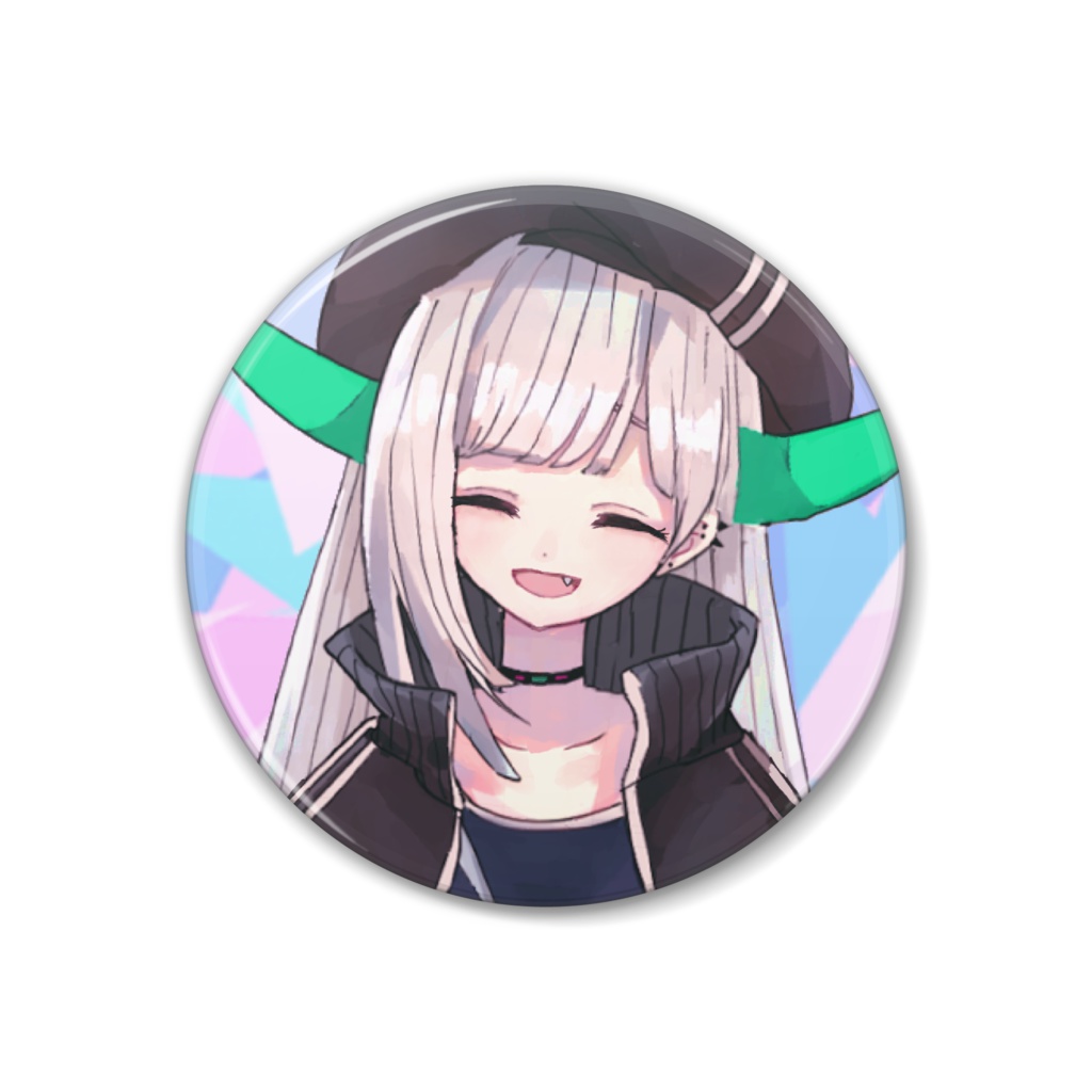 一寸先ヤミ缶バッチ