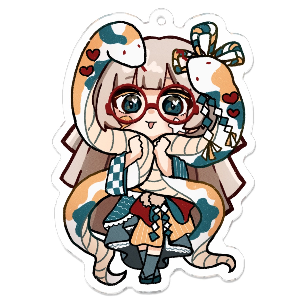 2025年!こてととへびさんアクリルキーホルダー!