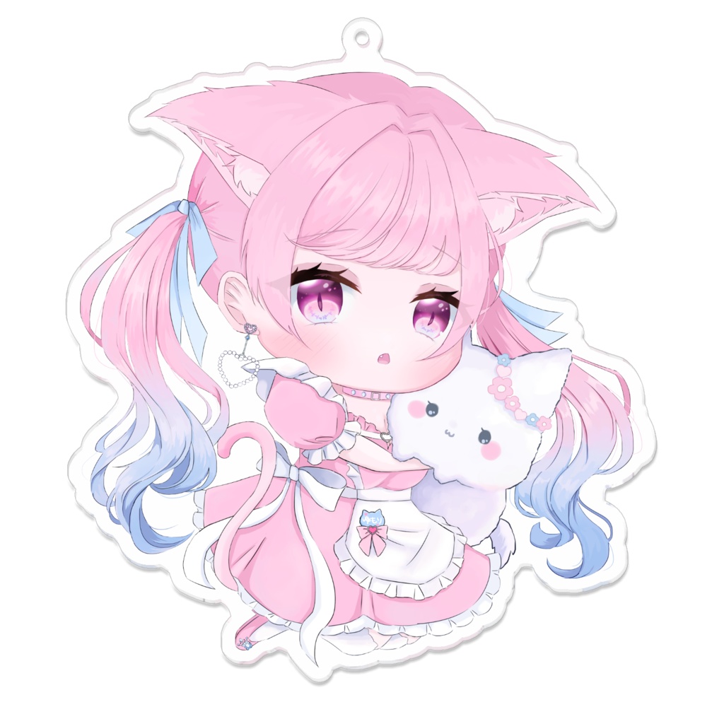 癒守なにゃ おおきめ♡アクリルキーホルダー