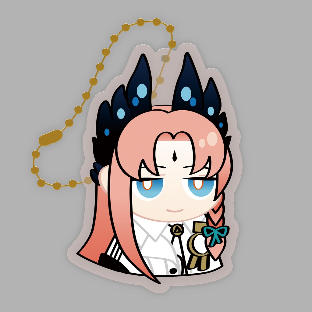 【2025年11月17日～12月21日通販】ダイカットドミノ風アクキー パッセンジャー