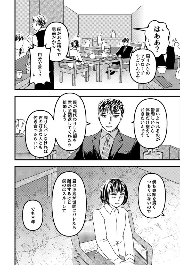 奥様は借金返済中 〜契約結婚してもじもじしてる男女の話〜