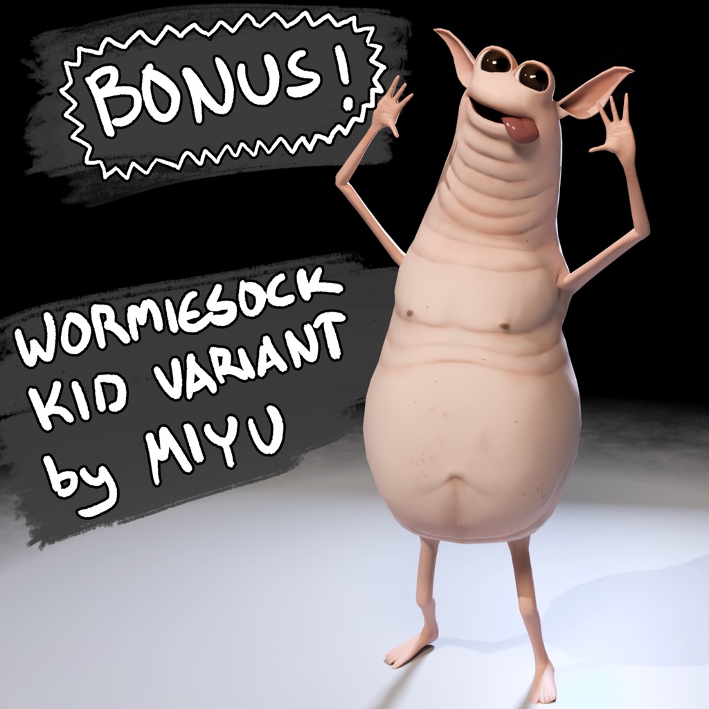 Wormiesock VRChat Avatar