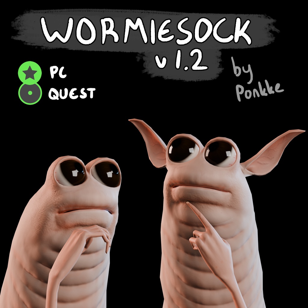 Wormiesock VRChat Avatar