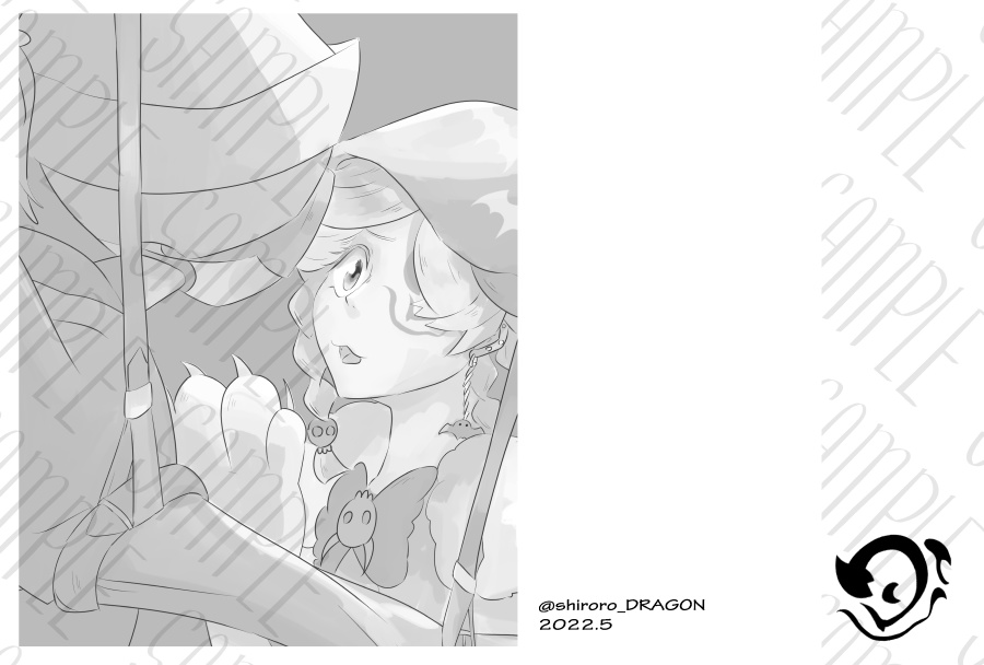 【いにオン】ポストカード&クラフトメモ紙&封筒3点セット【魔界劇団】