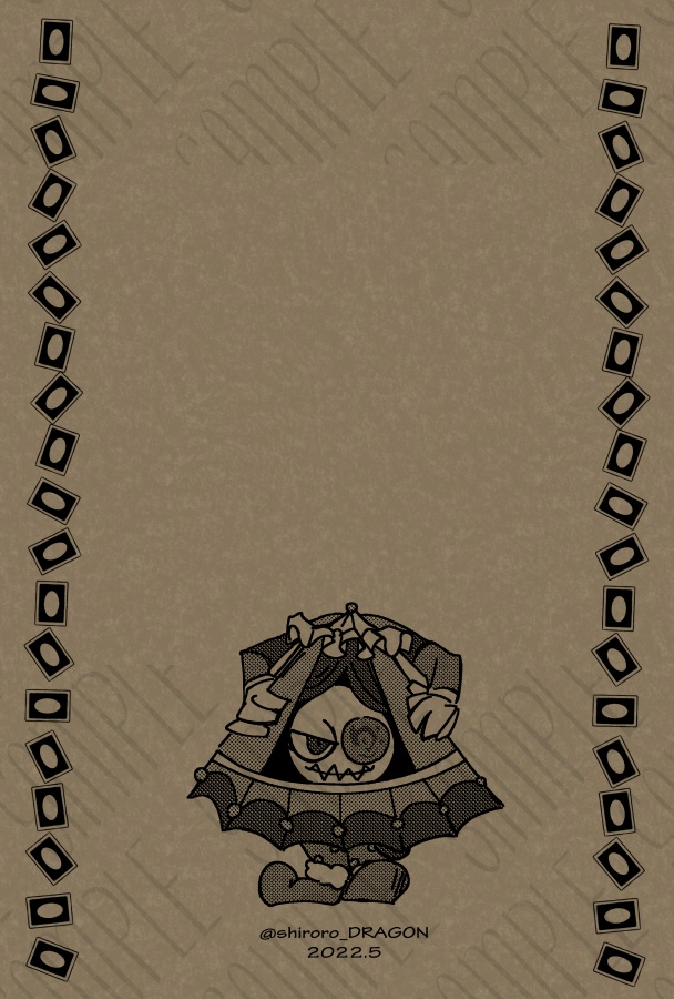 【いにオン】ポストカード&クラフトメモ紙&封筒3点セット【魔界劇団】