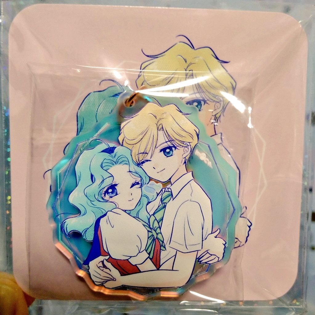 はるみち夏服アクリルキーホルダー+紙コースターセット