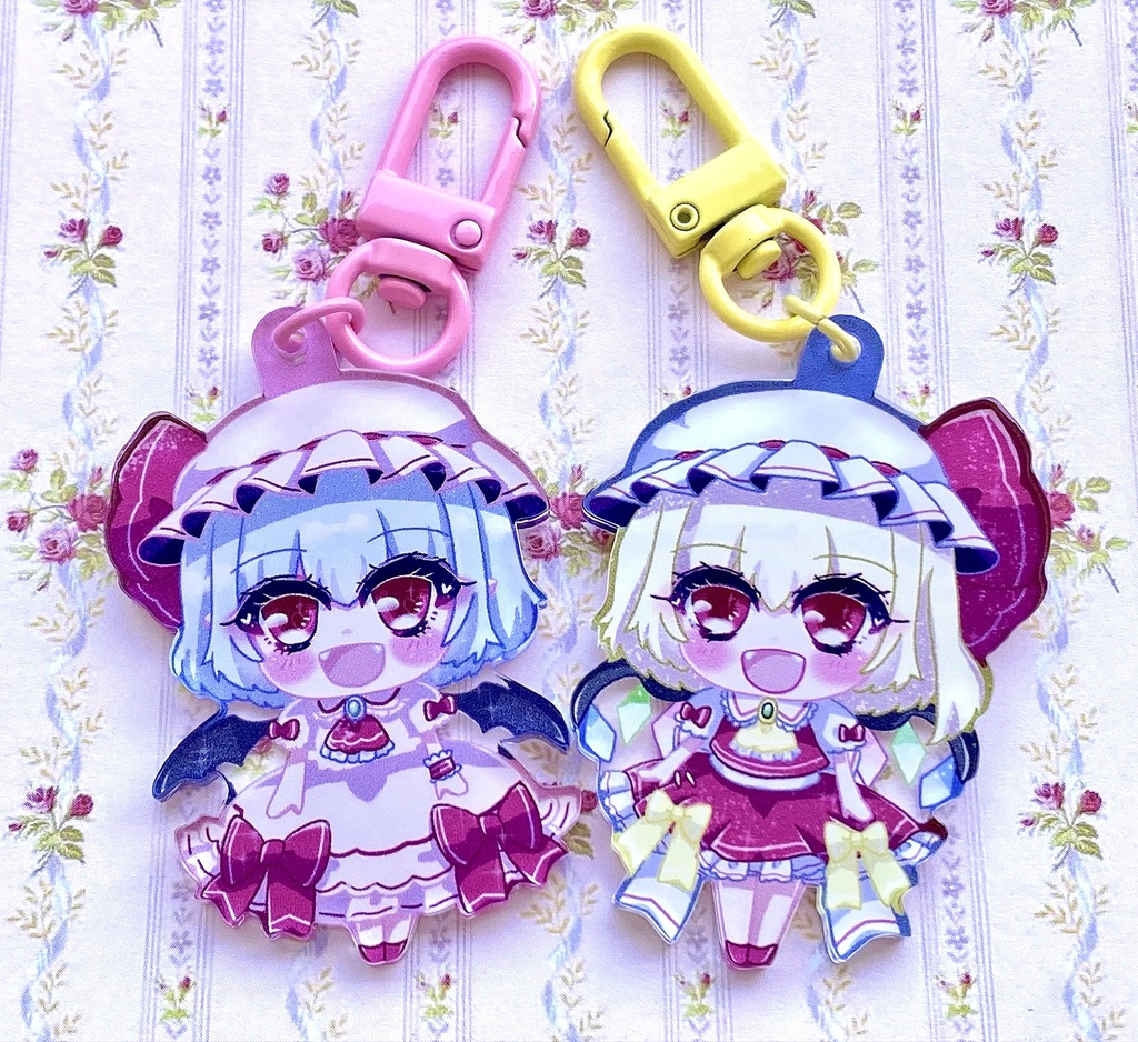 フチなしレミリア・フランアクリルキーホルダー