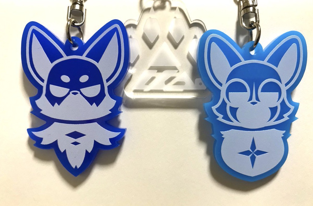 うちの子 シルエットアクキー