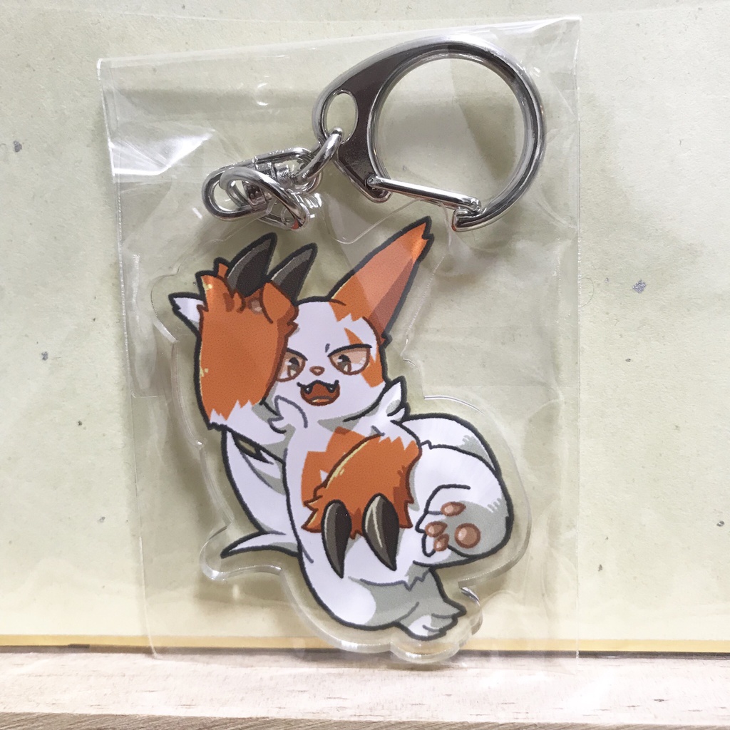 なつザング　アクリルキーホルダー に！
