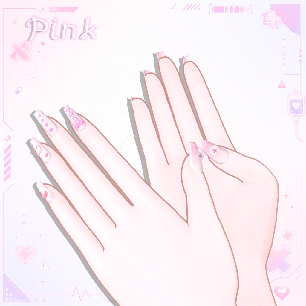 ã11Avatarsã Nurse Heart Nail ðð